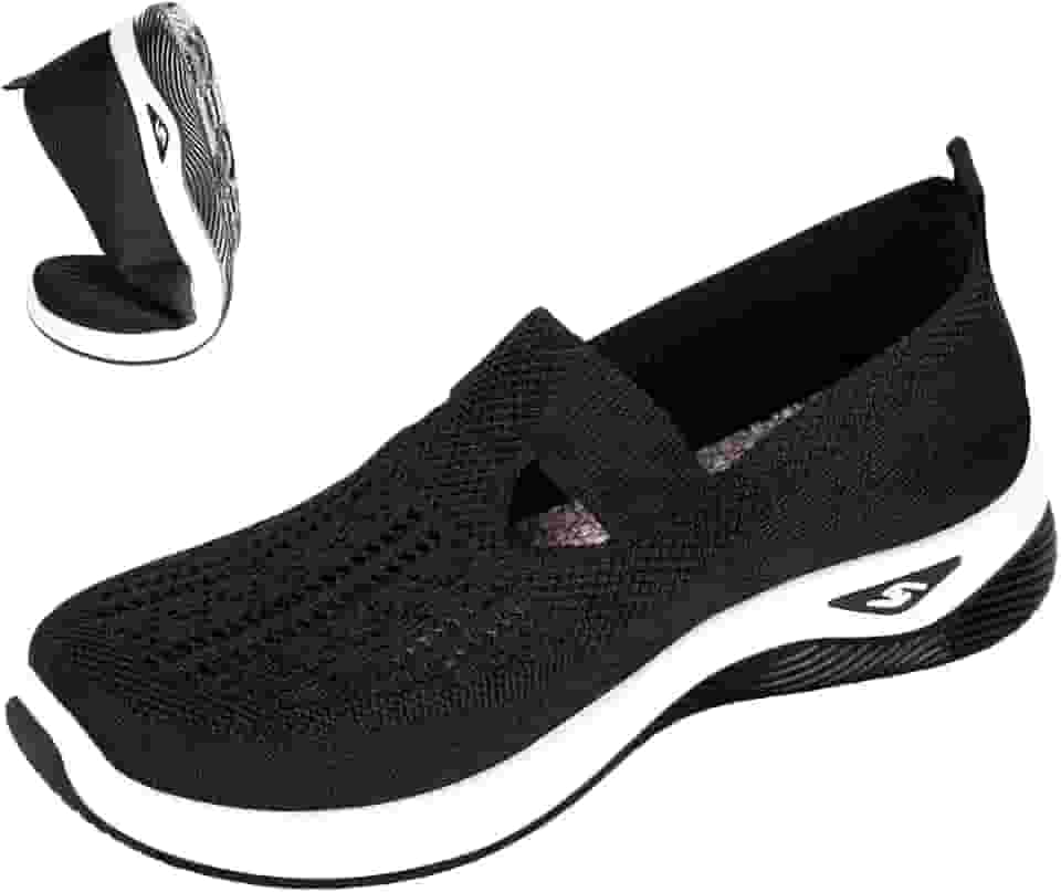 Respirável Tênis de Corrida Suporte de Arco Sapatos de Caminhada