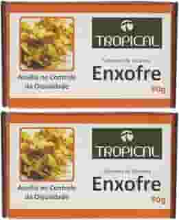 Sabonete de Glicerina Enxofre 90g Tropical - Kit 2 Unidades
