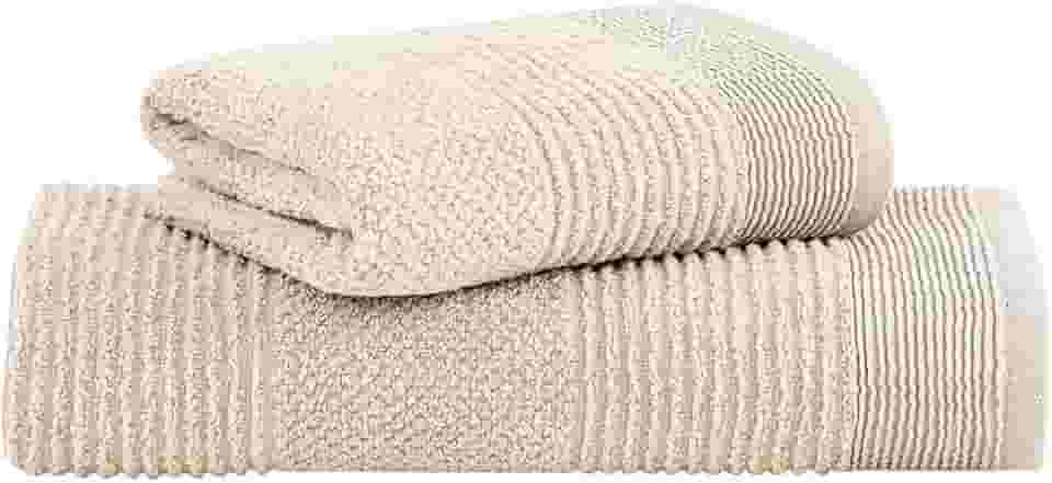 Jogo de Toalhas Buddemeyer Maya Extra Soft Banho Bege 2 peças