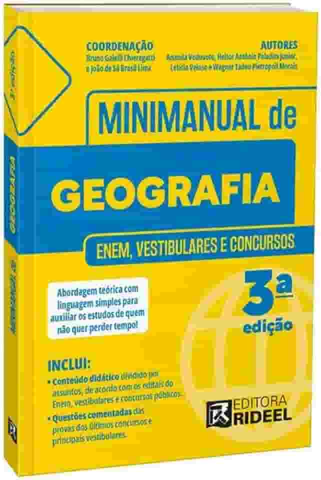 MINIMANUAL DE GEOGRAFIA - ENEM, VESTIBULARES E CONCURSOS