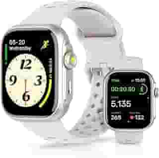 Relogio Smartwatch Feminino com GPS, Alexa Built-in, à prova d'água 3ATM natação, Relogio Masculino, Relógio inteligente para esportes ao ar livre, Chamadas Bluetooth, Notificações, Smartwatch
