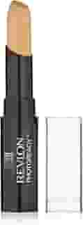 Revlon Bastão corretivo, maquiagem facial PhotoReady para todos os tipos de pele, longa duração média - cobertura total com acabamento cremoso, fórmula leve, 005 médio profundo, 4,5 g