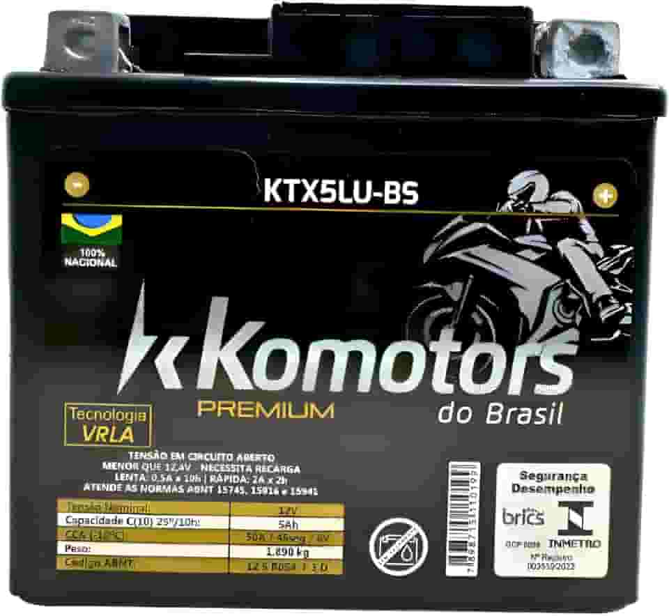 Bateria Titan Fan 125 150 Ybr Factor 125 5ah