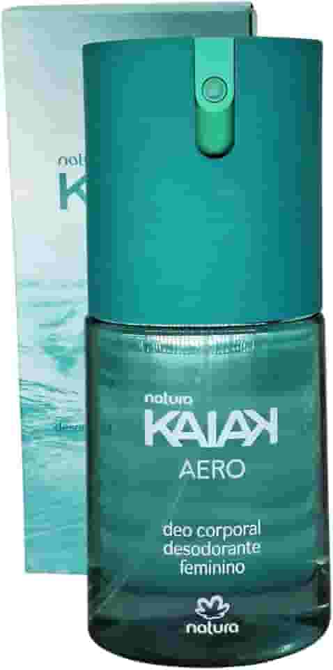 Natura Desodorante Corporal Feminino Kaiak Aero 100 ml Aromático Floral Moderado