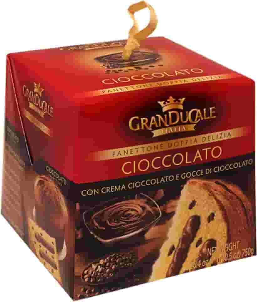 Panetone Italiano Granducale com Recheio e Gotas de Chocolate 750g