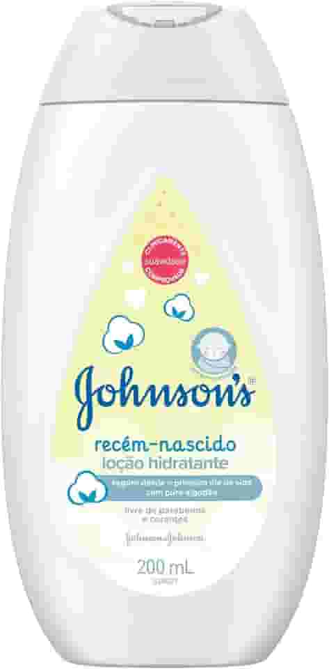 Johnson's Baby Loção Hidratante Para Uso Diário Recém Nascido,200ml
