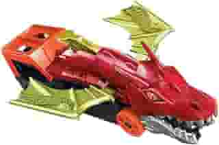 Hot Wheels City Pista de Brinquedo Reboque de Dragão para crianças a partir de 3 anos