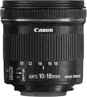 Canon EF-S 10-18 mm é lente STM