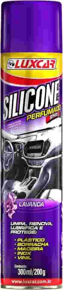 Luxcar Silicone Spray Lavanda 400 ml – Protetor e Lubrificante Perfumado