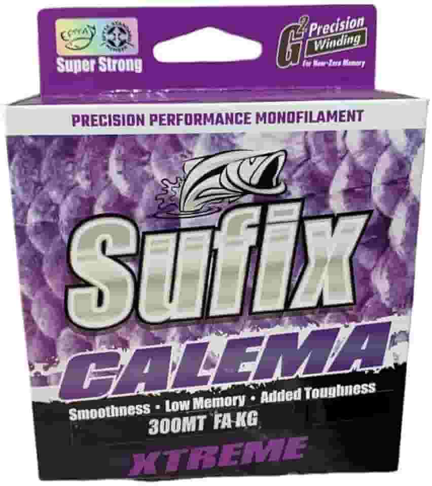 Linha Pesca Monofilamento Rapala Sufix Calema Xtreme 300m 0.40mm 48 Lbs 22Kg