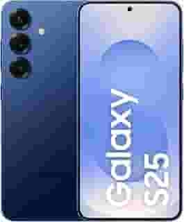 Celular Samsung Galaxy S25 5G, 256GB, 12GB RAM, Câmera Tripla de 50+12+10, Tela Grande de 6.2', Azul Marinho
