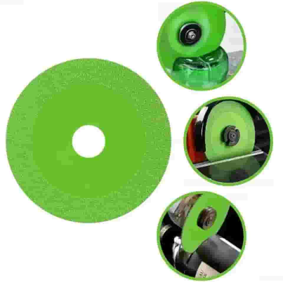 Disco de Corte Diamantado para Vidro Espelho Porcelanato Cerâmica Pastilhas Mármore Fino