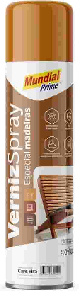 Verniz Spray Especial Madeira, MUNDIAL PRIME, Cerejeira, AE0100154