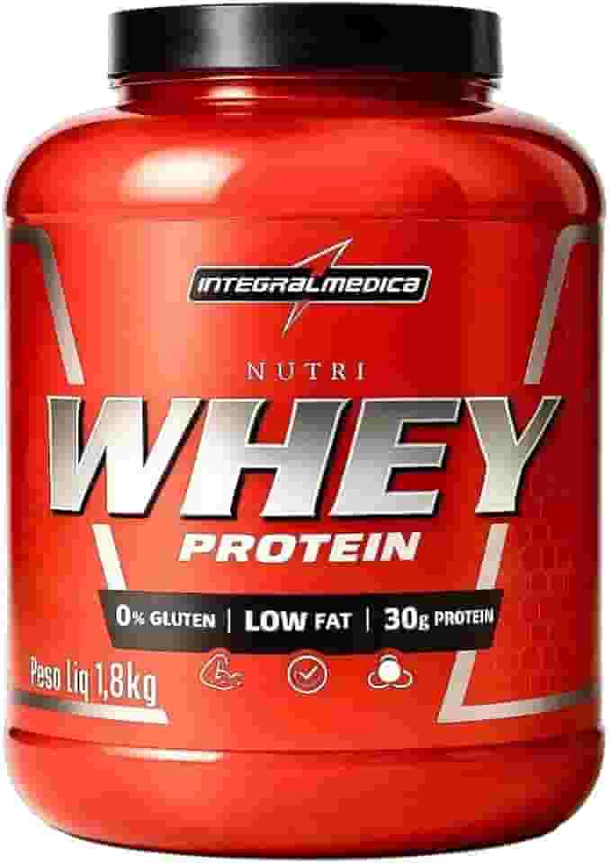 Nutri Whey Isolado Concentrado Baunilha 1.8Kg Integralmedica