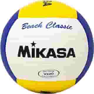Mikasa Bola de Vôlei clássico de praia VX20 branco