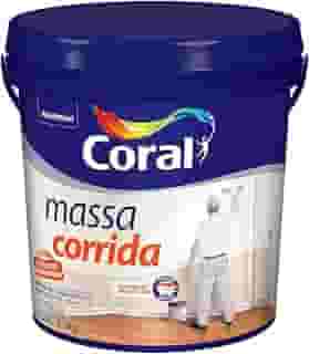 MASSA CORRIDA BRANCO 5,7KG - CORAL
