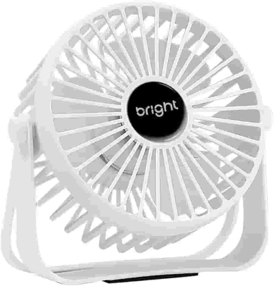 Ventilador USB Branco, Pequeno, Bright