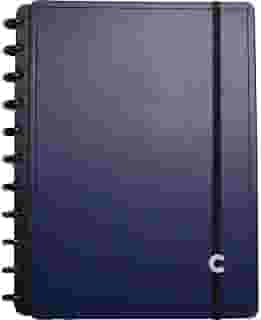 Caderno Inteligente, CIGD4099, Grande, Dark Blue, 215x280 mm, 80 Folhas