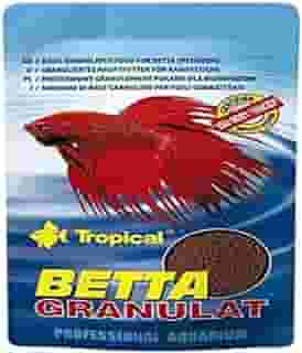 ZKMAGIC Ração Betta Granulat Sachê 5G Tropical Tropical Para Peixes