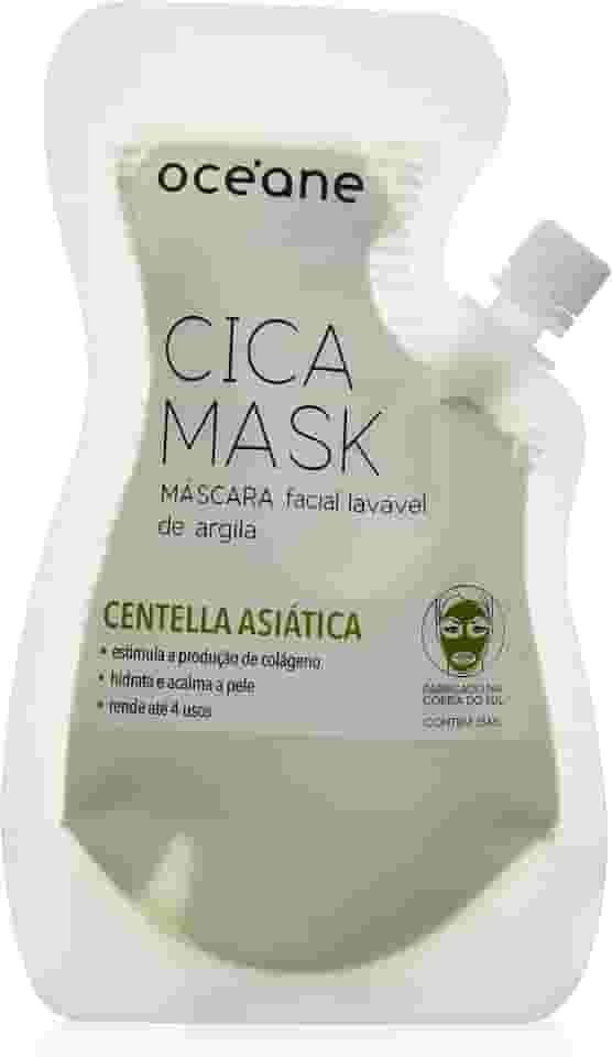 Océane Máscara Facial de Argila com Centella Asiática - Cica Mask 35ml