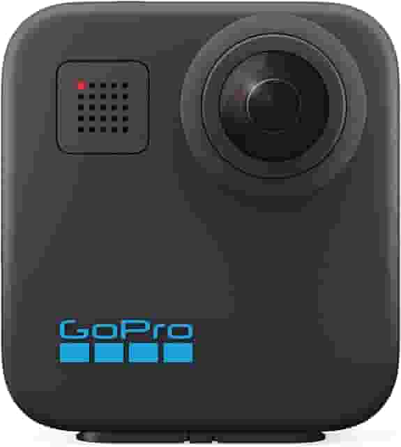 GoPro Max 360 - Câmera de Ação à Prova d'água, Vídeo 360 5.6K, Reenquadramento 4K, Foto 360, GPS, Live 1080p, Max HyperSmooth, TimeWarp, Trava de horizonte, Capturas com bastão invisível