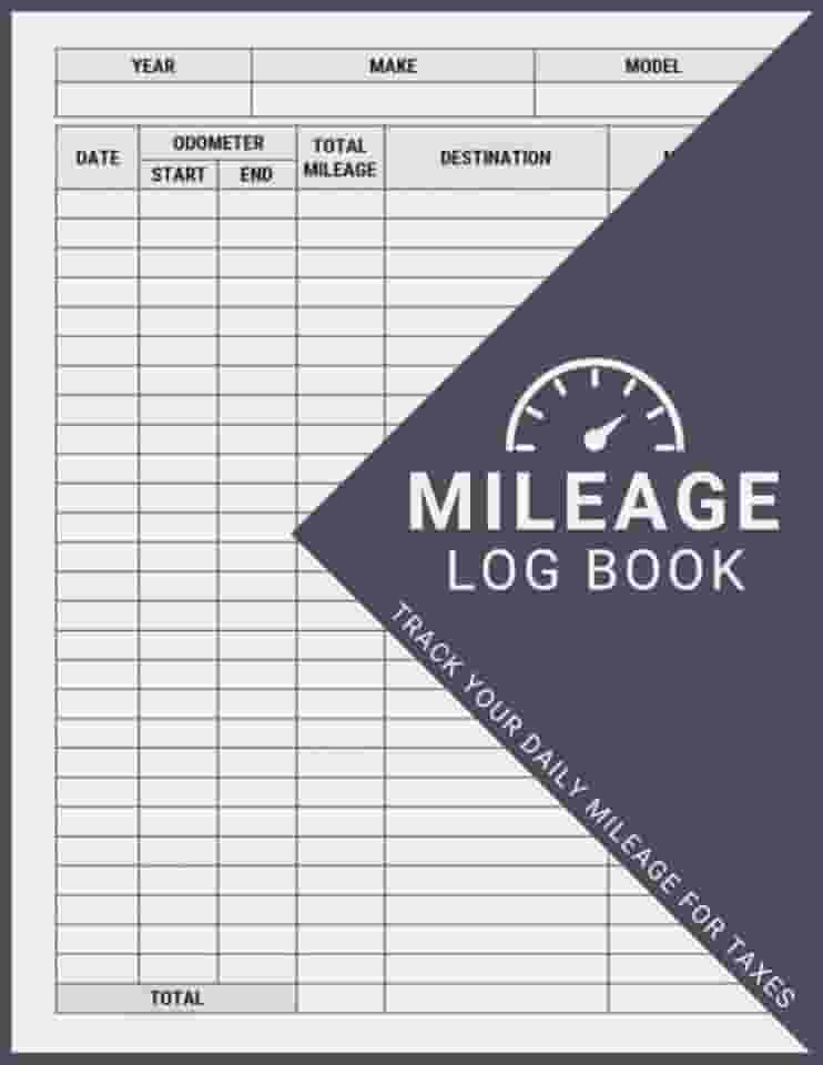 Mileage Log Book: Auto Mileage Tracker To Record And Track Your Daily Mileage For Taxes | Vehicle Mileage Journal for Business or Personal Taxes