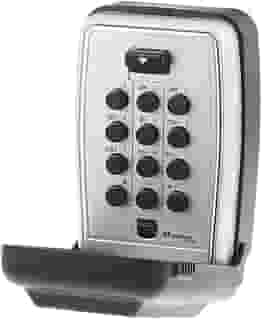 Cofre para chaves Master Lock 5423D, montagem em parede, preta