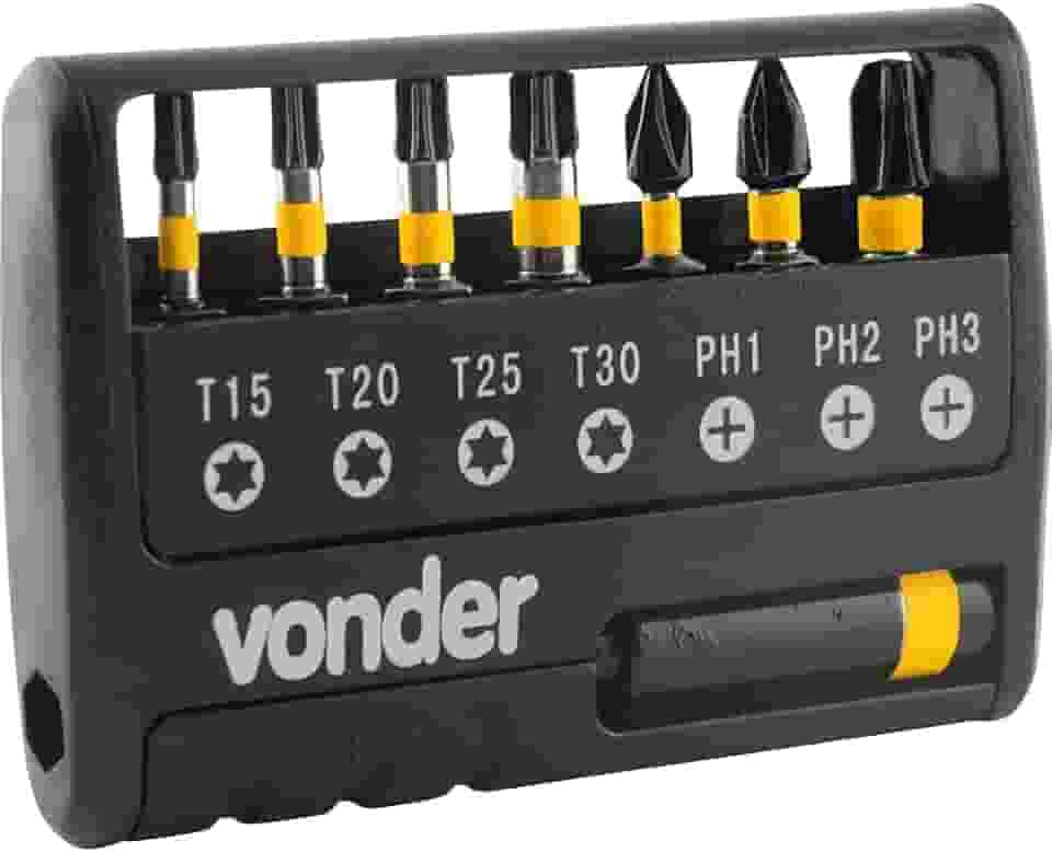 Bits/Ponteira Impacto S2 com 9Pc Enc1/4"