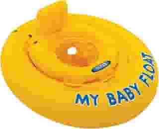 Intex, Baby Bote Float Amarelo com assento de perninhas (tipo fralda)
