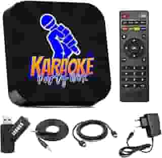 Karaoke Party Box Profissional Preto +De 2000 Musicas (Sistema Com Pontuação) ORIGINAL