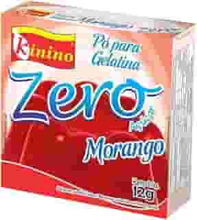 GELATINA ZERO MORANGO KININO 12G
