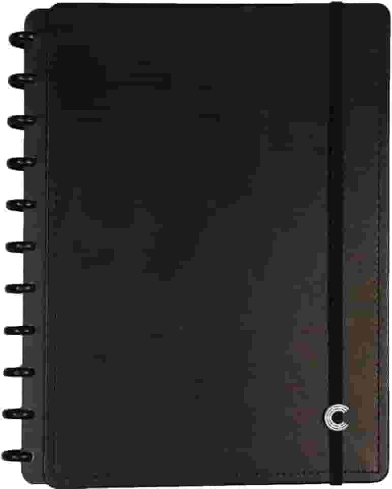 Caderno Inteligente, Grande, Black, 215x280mm, 80 Folhas