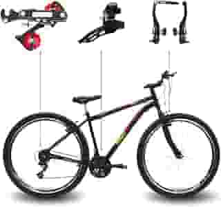 Bicicleta Aro 29 Bike Saidx Premium 21 Vel Quadro de Aço Carbono