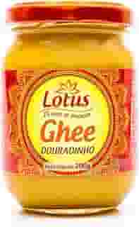 Ghee Douradinho Lotus 200g - Manteiga Clarificada Zero Lactose