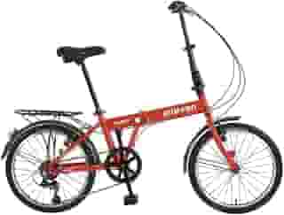 Bicicleta Dobrável em Alumínio Aro 20 6V Dubly Shimano Vermelha