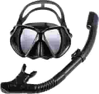 Mascara de Mergulho Profissional Kit de Mergulho com Snorkel Seco