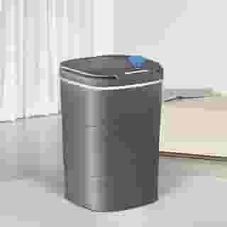 Lixeira Automática com Sensor 20L – 3 Modos Inteligentes de Abertura e Fechamento por Aproximação para Cozinha, Banheiro e Escritório (Cinza-20L)