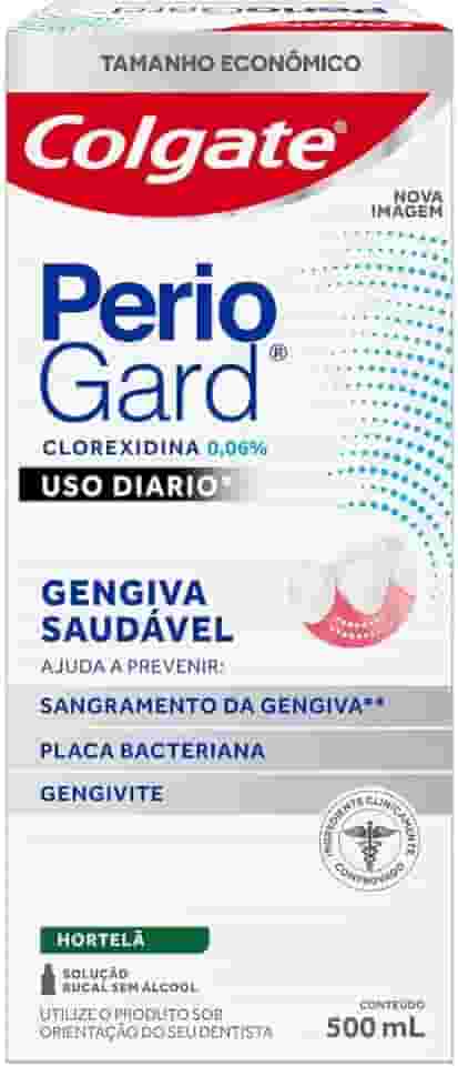 Enxaguante Bucal Colgate PerioGard Uso Diário 500ml