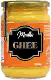 Manteiga Ghee 500g Clarificada Madhu Bakery