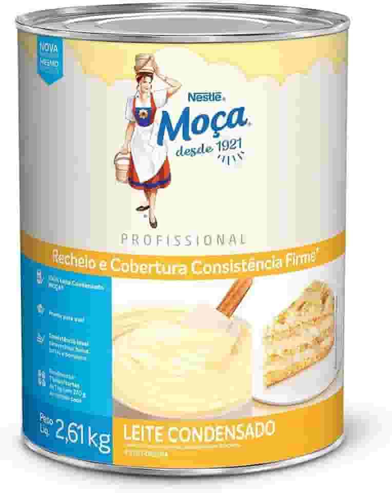 Lata Recheio e Cobertura Sabor Leite Condensado MOÇA® 2,6kg