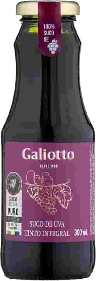 SUCO DE UVA TINTO INTEGRAL GALIOTTO 1UN DE 300ML