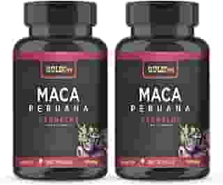 Maca Vermelha 120 Capsulas - Maca Peruana Vermelha 500mg - 2 Unidades