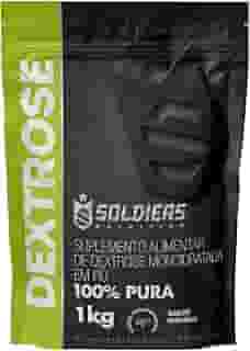 Dextrose 1Kg - 100% Puro Importado - Soldiers Nutrition
