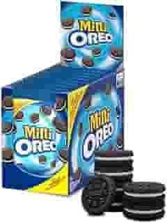 Oreo Biscoito Recheado Mini Original Display Com 10 Unidades De 35G