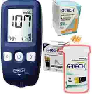 Kit Completo Aparelho+ Auto Lancetas +n50 Tiras Gtech Free