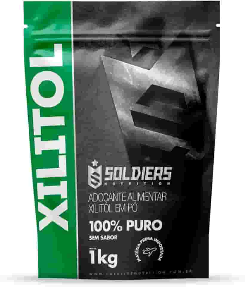 Soldiers Nutrition - Xylitol 1Kg - 100% Puro Importado