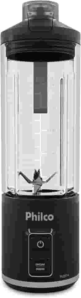 Liquidificador Portátil Philco 700ml Sem Fio 120W PLQ01A