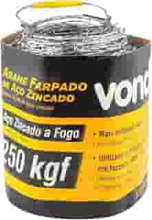 Arame Farpado 250kgf 100 metros - Vonder