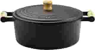 Panela Caçarola De Ferro Fundido e Cabo De Madeira 2,9l Ø 23 Nº 22 - Santana