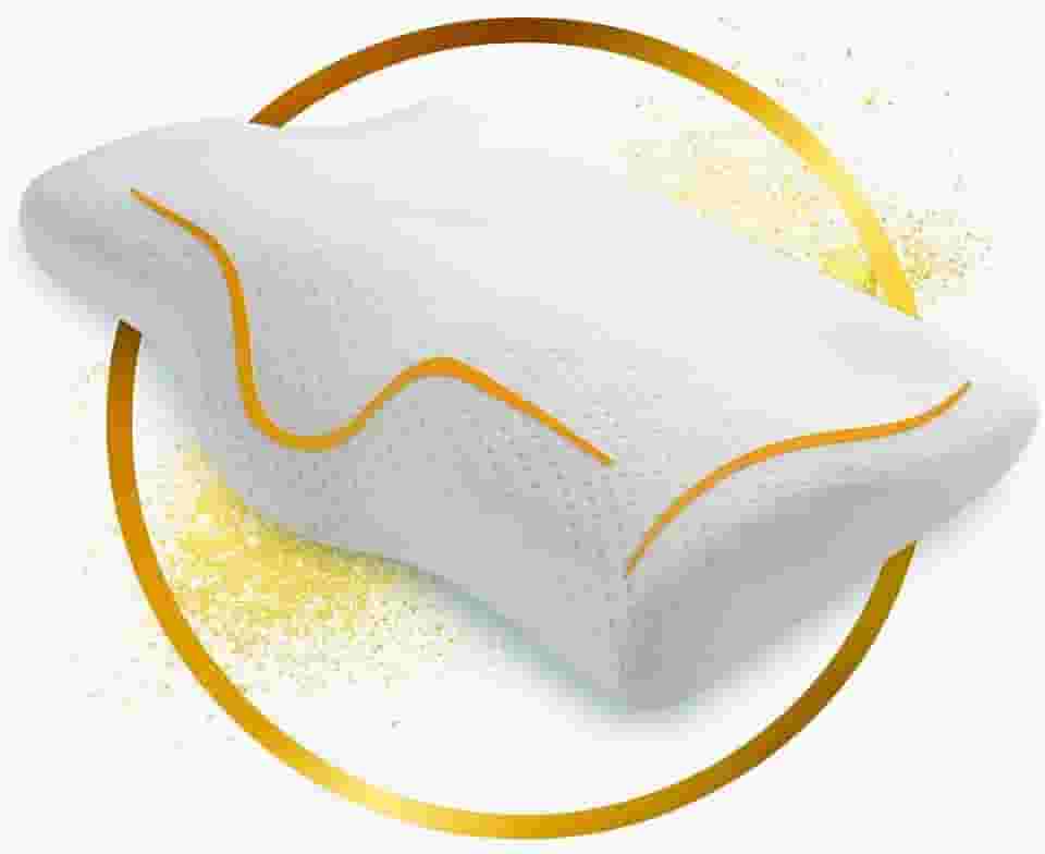 Travesseiro Nasa Ortopédico Anatômico Ajuda Aliviar Dores no Pescoço e Cervical Combate Insônia e o Ronco